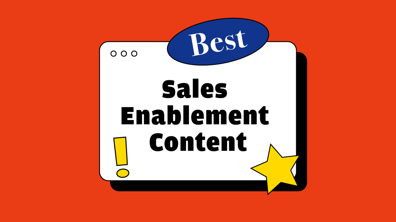 featured image of sales enablement content