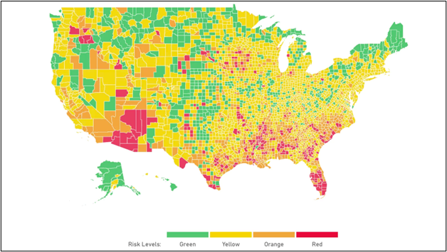 heat map