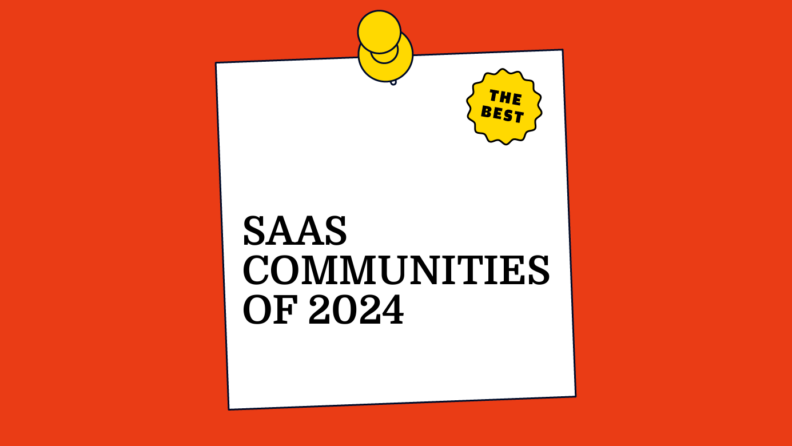 Saas communities of 2024 generic best of