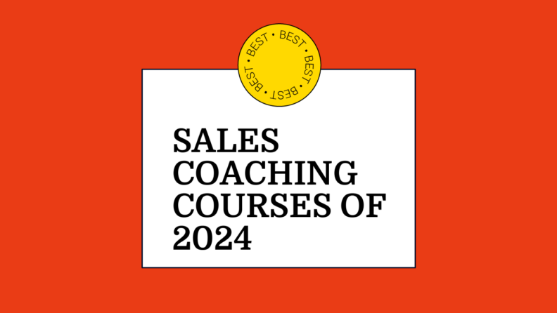 Sales coaching courses of 2024 generic best of