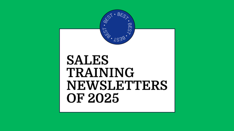 Sales training newsletters of 2025 generic best of